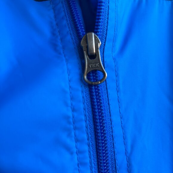 Columbia Sportwear Boys XL  Blue Zip-up Hooded Windbreaker Jacket - Picture 7 of 8